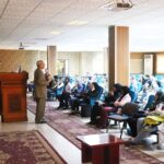 The Registrar of the University continues his meetings with new students