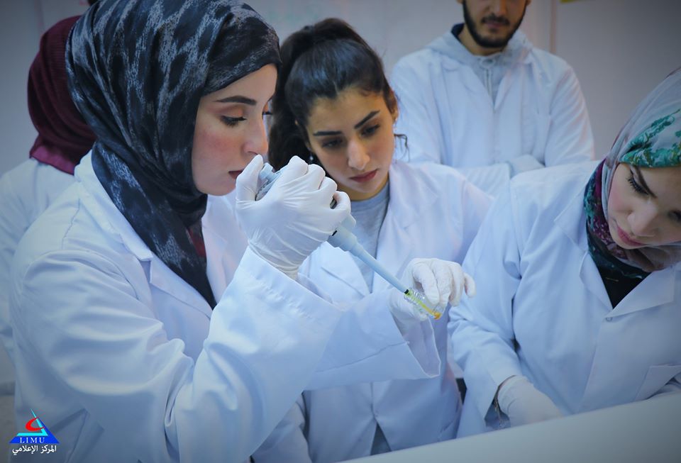 Second Year Students at BMS Faculty in Biochemistry Laboratory (11) Libyan International