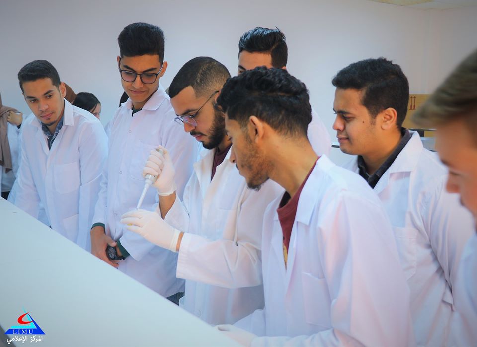 Second Year Students at BMS Faculty in Biochemistry Laboratory (14) Libyan International