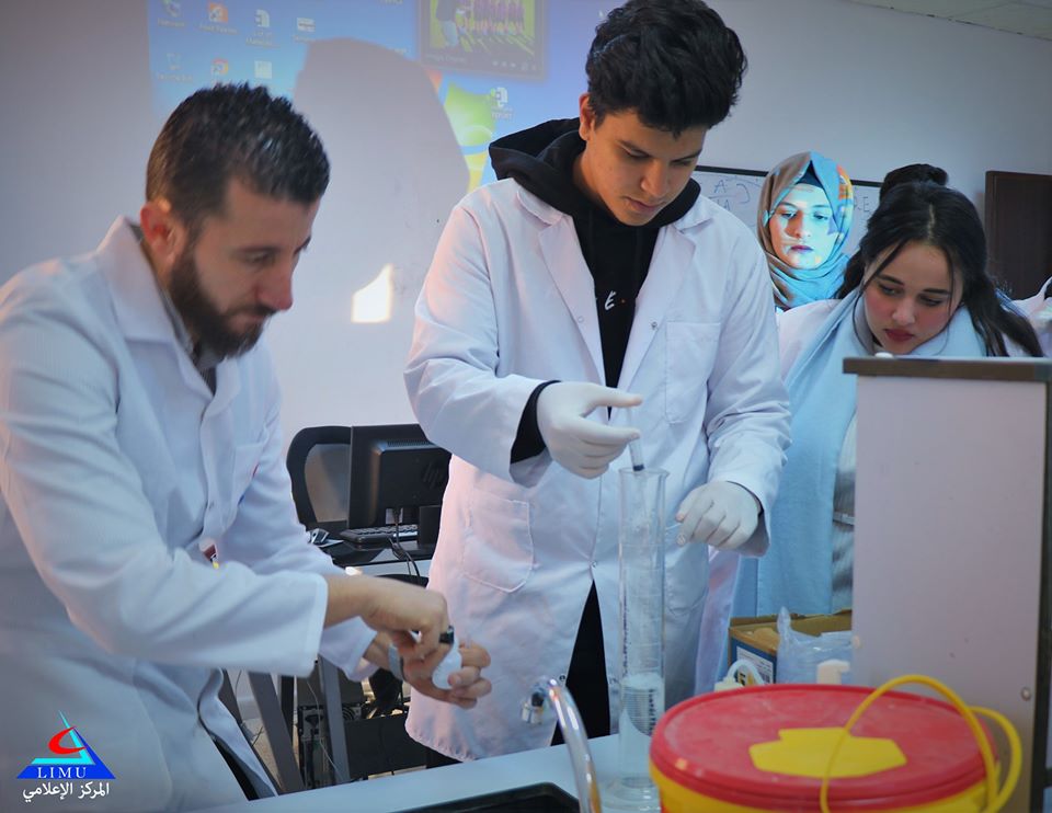Second Year Students at BMS Faculty in Biochemistry Laboratory (17) Libyan International