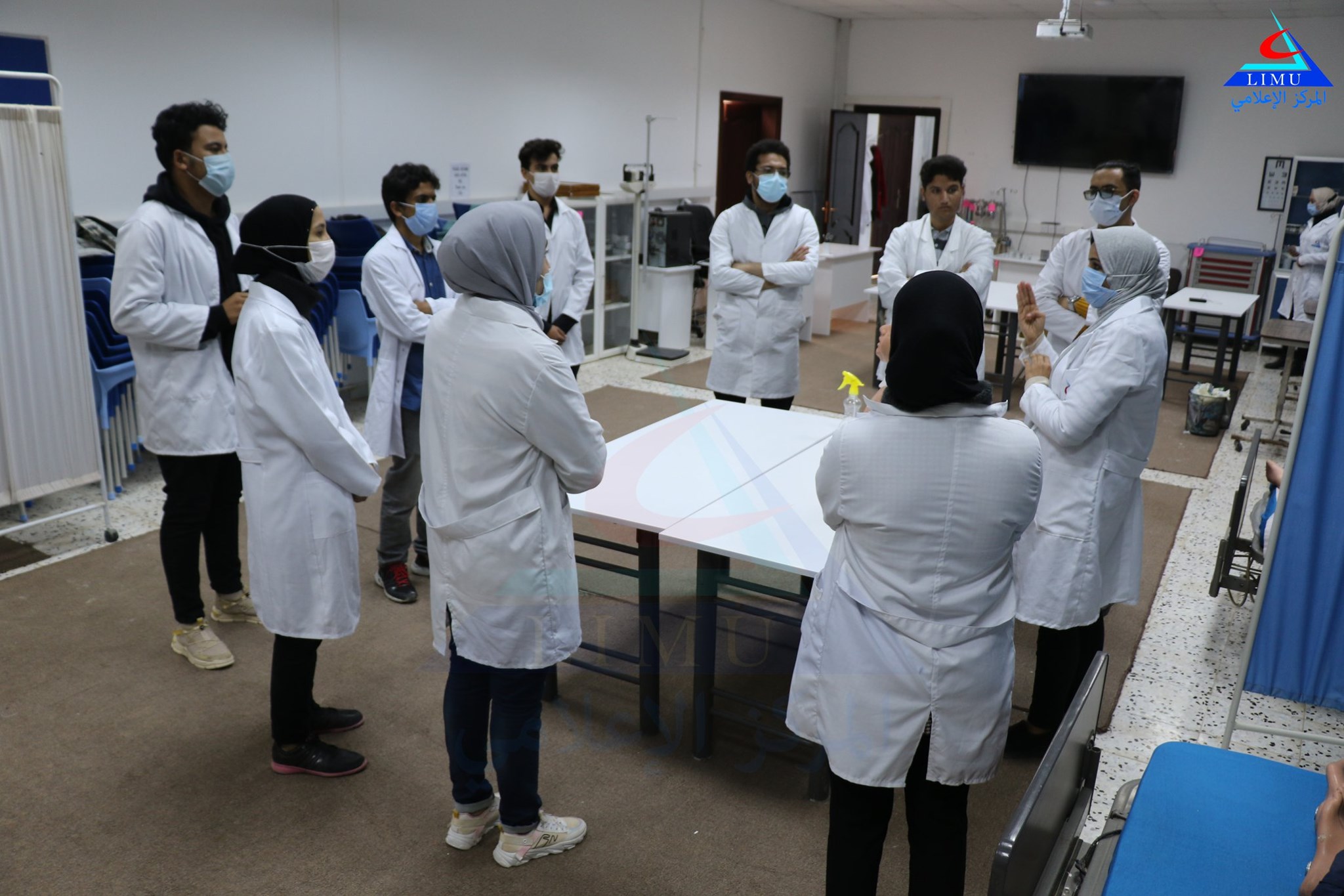 Clinical Skills Lab and AMS Student Training (3) Libyan International Medical University
