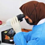 AMS Faculty Students in The Laboratory of Al-Kuweifiya Hospital