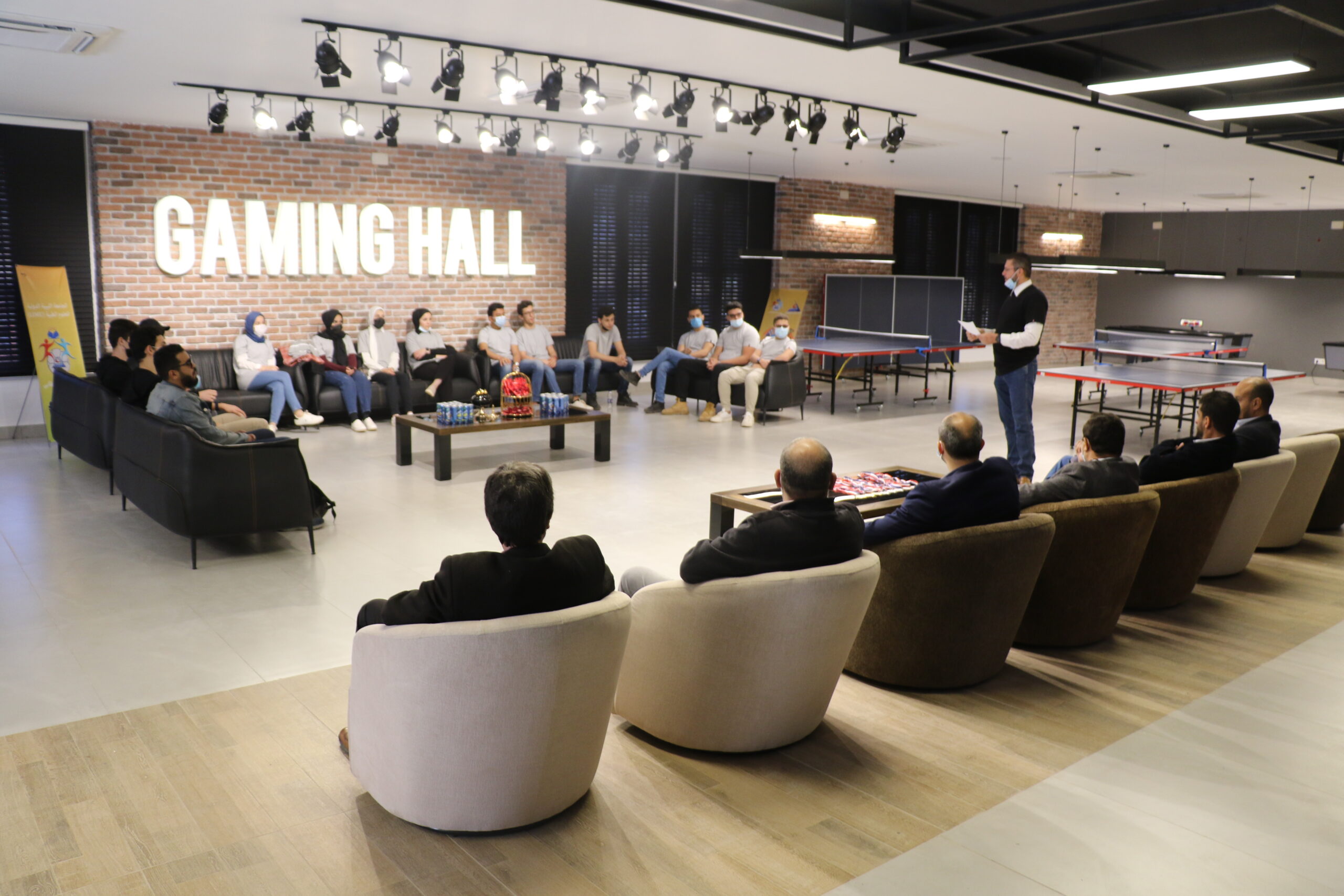 gaming hall it students
