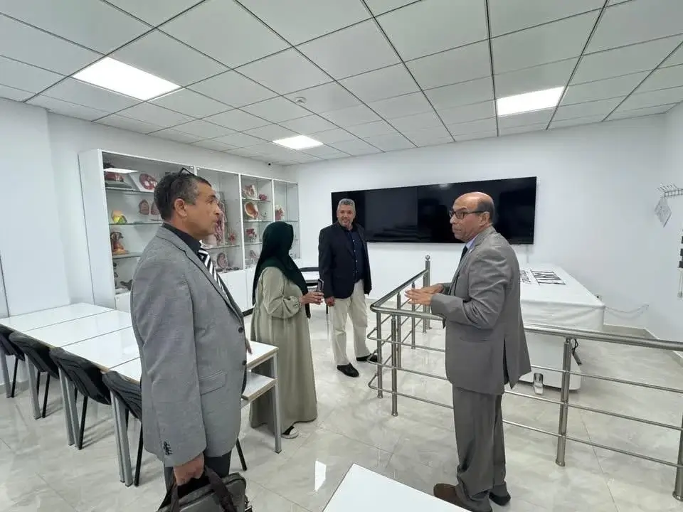 Libyan International University Strengthens Partnership with (Expertise France Foundation)