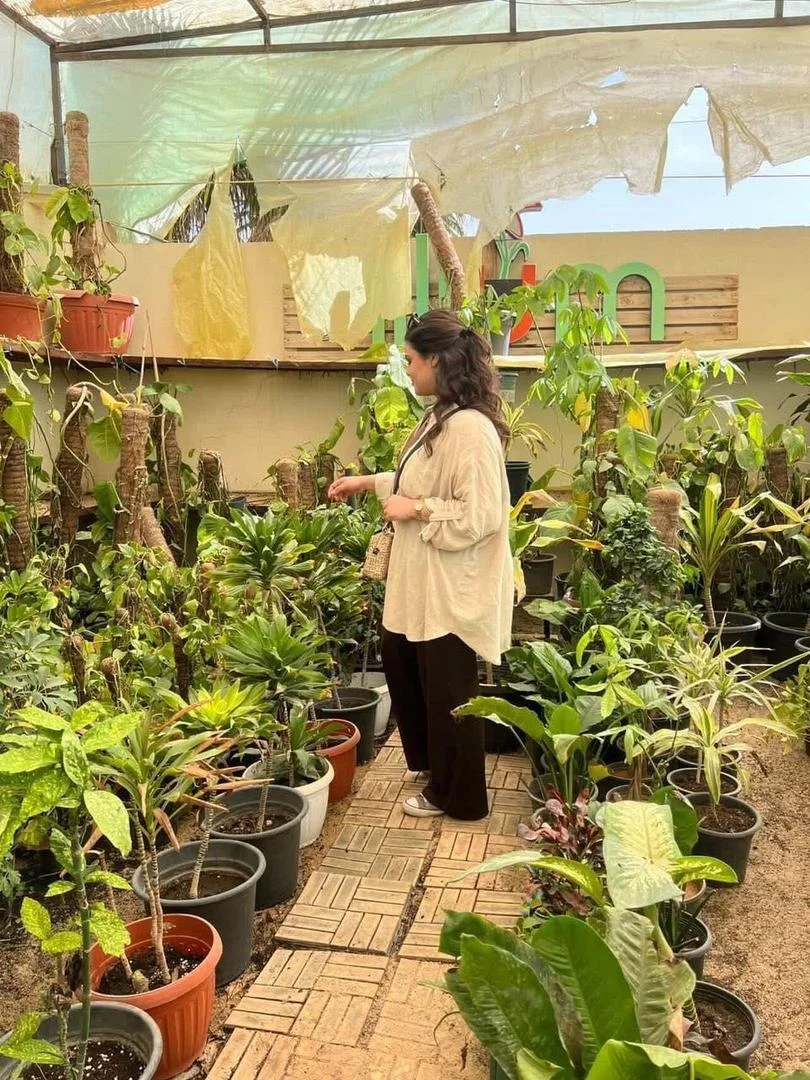 Engineering Students at (Lilium Flower Nursery)