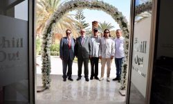 افتتاح كافتيريا الجامعة الليبية الدولية